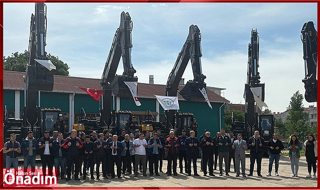 Kırklareli'ne 7 Adet İş Makinesi Geldi