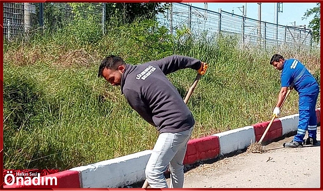 Lüleburgaz Belediyesi ekipleri saha çalışmalarını sürdürüyor