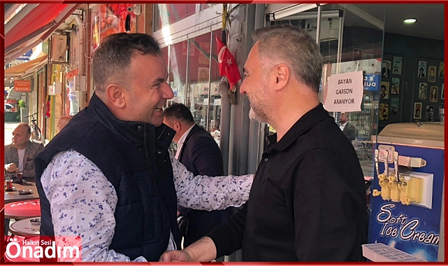 Milletvekili Sarıçam, esnaf ve vatandaşlarla bir araya geldi