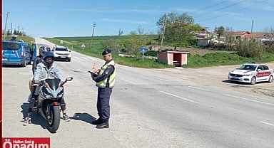 Motosiklet Sürücülerine Sıkı Denetimler Sürüyor