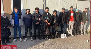 Muhtelif Uyruklu Düzensiz Göçmenler Yakalandı