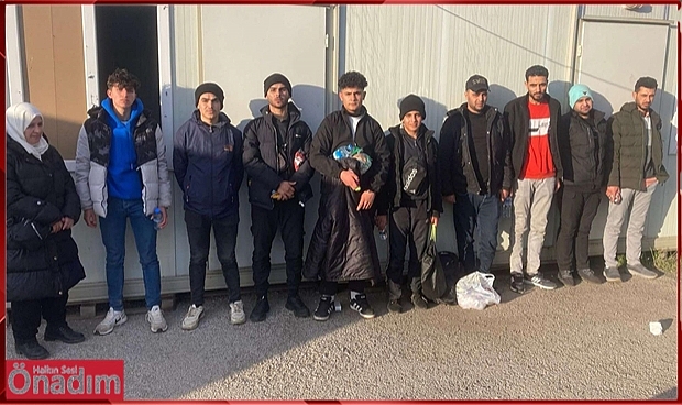 Muhtelif Uyruklu Düzensiz Göçmenler Yakalandı