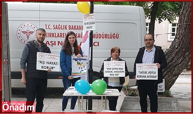 'Sağlıklı bir yaşam için aşı programlarına uyulmalı'