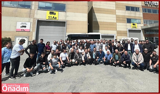 Sanayi esnafından fuar ve boğaz gezisi