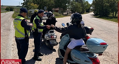 Son 1 Ayda 985 Motosiklet Sürücüsü Denetlendi