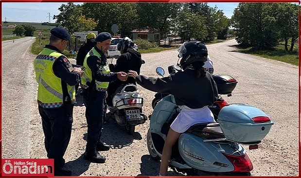 Son 1 Ayda 985 Motosiklet Sürücüsü Denetlendi