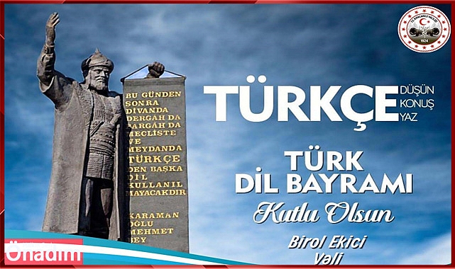 Vali Ekici, “Dil, bir milletin kimliğidir”