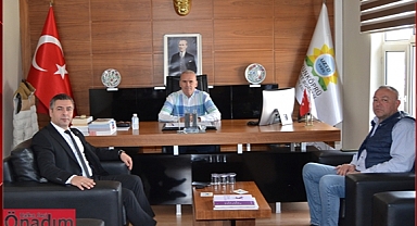 Yeni Vakıfbank Müdürü Uslu UZTB Başkanı Aslan İle Görüştü