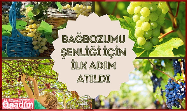 Bağbozumu Şenliği İçin İlk Adım Atıldı