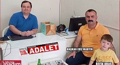 Başkan Martin’den ADALET’e 56’ncı Kuruluş Yıldönümü Ziyareti