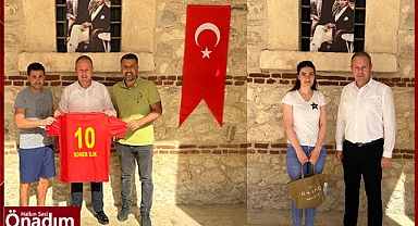 Başkanı Soner Ilık, misafirlerini ağırlıyor