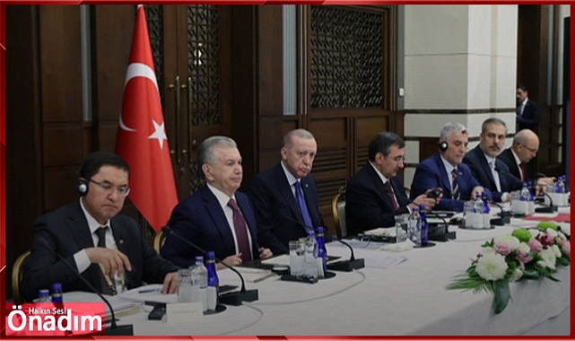 Cumhurbaşkanı Erdoğan, Türkiye-Özbekistan İş Forumu’nda konuştu