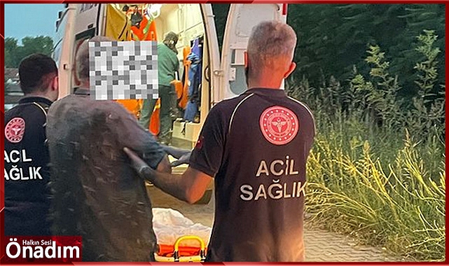 Dereye Düşen Vatandaş Kurtarıldı