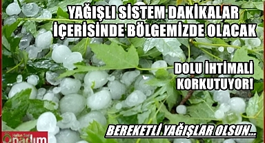 Dolu İhtimaline Karşın Çiftçilerin Korkulu Bekleyişi