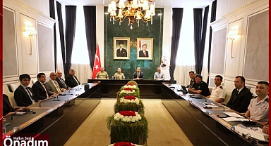 Düzensiz Göç ile Mücadeleye Yönelik Tedbir ve Çalışmalarla İlgili Toplantı Yapıldı