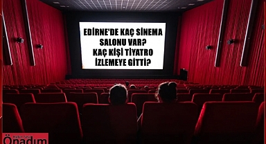 Edirne’de Sinema ve Tiyatroya İlgiye Yönelik Dikkat Çeken İstatistikler