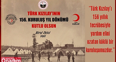 Ekici, “Türk Kızılay’ı 156 yıllık tecrübesiyle yardım elini uzatan köklü bir kuruluşumuzdur.”