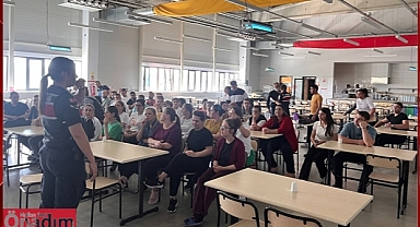 Fabrika İşçilerine KADES Bilgilendirmesi Yapıldı