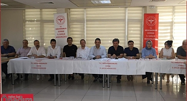 İl Sağlık Müdürlüğünde Kritik Toplantı