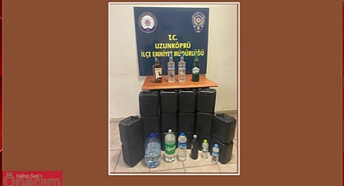 Kaçak Alkol Satışına Polis Baskını
