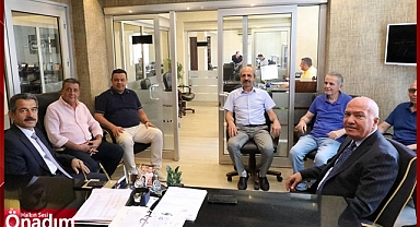 Kahraman, Vali Ekiciyi ağırladı