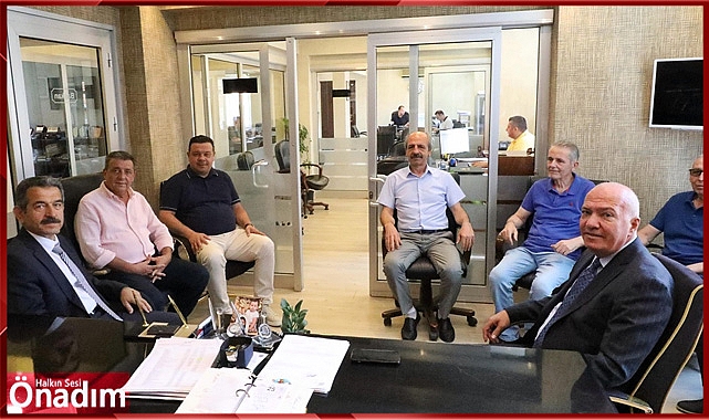 Kahraman, Vali Ekiciyi ağırladı