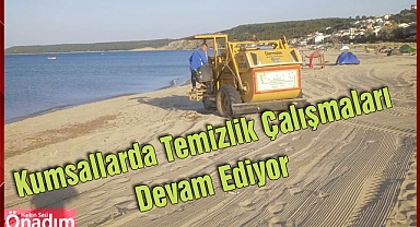 Kumsallarda Temizlik Çalışmaları Devam Ediyor
