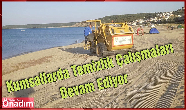 Kumsallarda Temizlik Çalışmaları Devam Ediyor