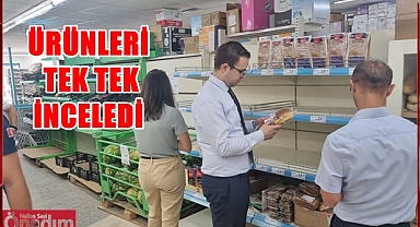 Marketleri Bizzat Kaymakam Denetledi
