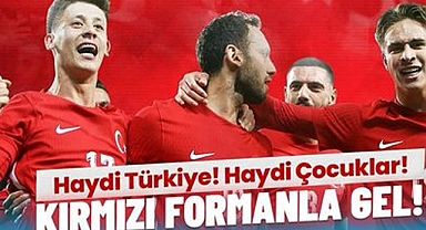 Milli Maç heyecanı Millet Bahçesi'nde