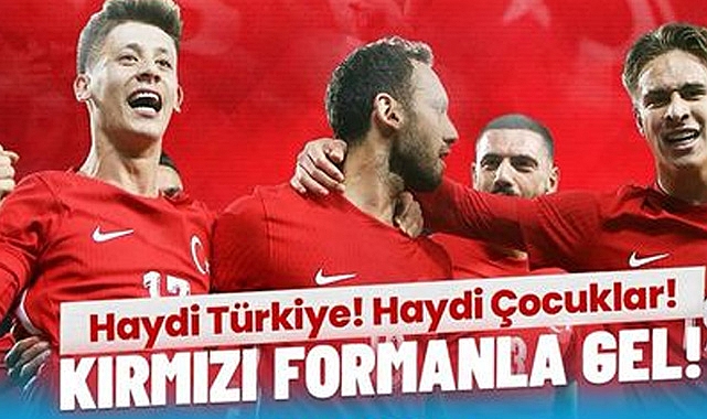 Milli Maç heyecanı Millet Bahçesi'nde