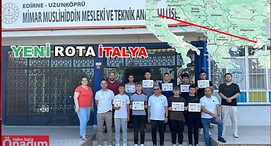 Mimar Muslihiddin MTAL Tarım Alanı Öğrencileri İtalya Yolcusu
