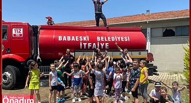 Öğrencilerden İtfaiyeye Ziyaret