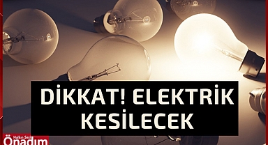 Planlı Elektrik Kesintisi Uygulanacak