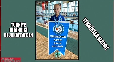Uzunköprü Yüzme Sporunda da Birinciliği Bırakmadı