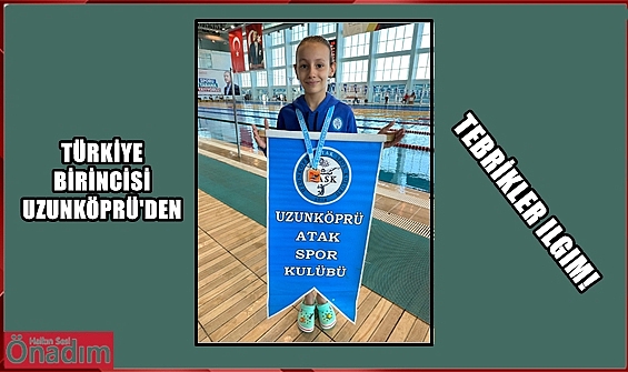Uzunköprü Yüzme Sporunda da Birinciliği Bırakmadı