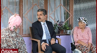 Vali Ekici, hane ziyaretlerine devam ediyor