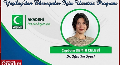 Yeşilay’dan Ebeveynler İçin Ücretsiz Program