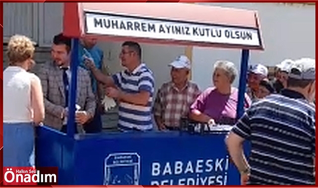 Babaeski Belediyesi'nden Aşure İkramı