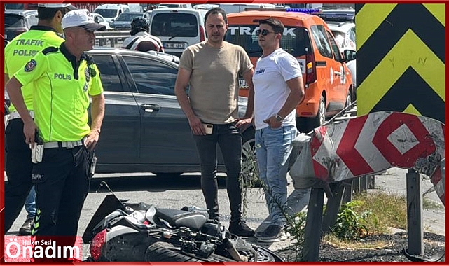 Bariyere Çarpan Motosikletteki Polis Memuru Hayatını Kaybetti