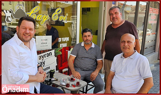 Başkan Talay Esnaf ve Vatandaşlarla Bir Araya Geldi