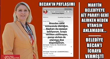 Becan Yanlışlıkla Yatan Maaşı İade Etti