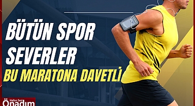 Bütün Sporseverler Bu Maratona Davetli