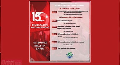 Edirne’de 15 Temmuz Demokrasi ve Milli Birlik Günü Programı Belli Oldu