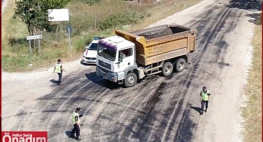 Edirne- Süloğlu Karayolunda Drone Destekli Denetim