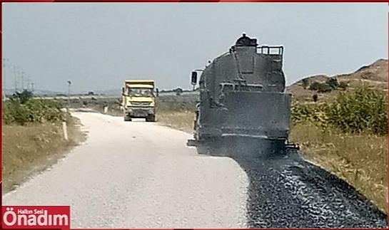 Edirne Valiliği Köy Yollarında Asfalt Çalışmalarına Devam Ediyor