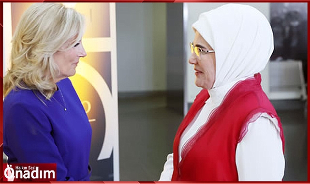 Emine Erdoğan, Jill Biden'ın ev sahipliğindeki resepsiyona katıldı