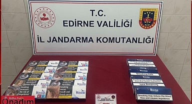 Gümrük Kaçağı Sigaralara El Konuldu