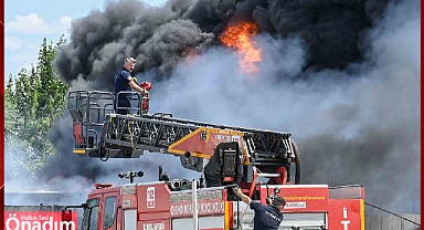 Kırklareli'nde Korkutan Yangın...!