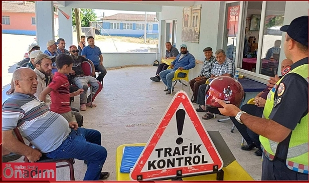 Köylü Vatandaşlara Trafik Eğitimi Verildi